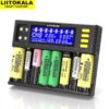 戶外行動電源實體店面｜（免運台灣新莊現貨）Liitokala18650/26650鋰電池充電器3.7V多功能8槽智慧快充鎳氫/鎳鎘AA｜音響王國