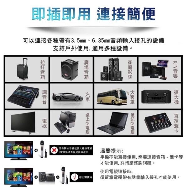 台北音響店推薦｜（現貨、新莊實體店）適合唱歌的音頭 簡易型 UHF 無線麥克風 可調頻 唱歌專用麥克風 續航力強 充電型麥克風 重量輕｜音響王國